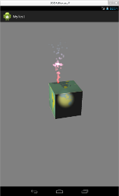 Particles.
