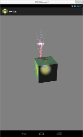 Particles.