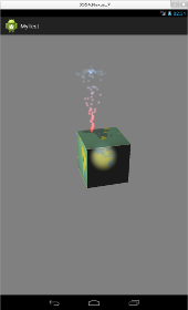 Particles.
